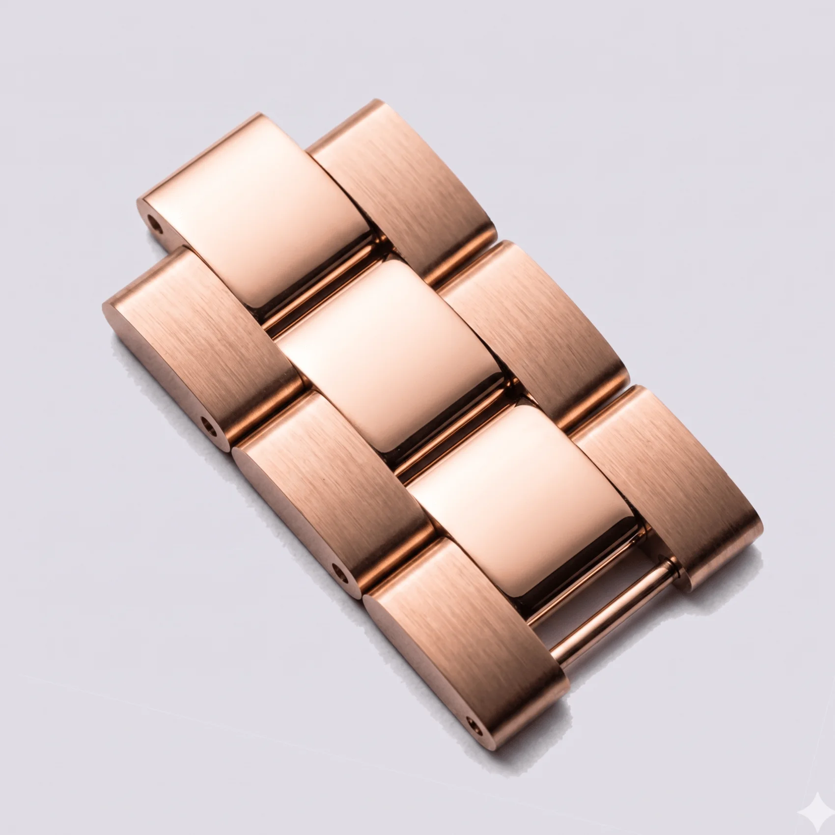 Pack of Extra Links - Style 2 - 18K Rose Gold Plated